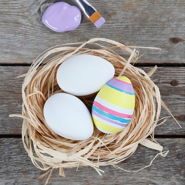 Plastägg - Vita - 12 st Plastägg - Vita - 12 st