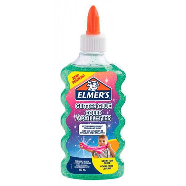 Lim Elmer\\\'s - Glitterlim - Grn - 177 ml