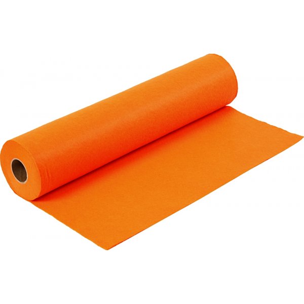 Hobbyfilt - orange - 5 m Hobbyfilt - orange - 5 m