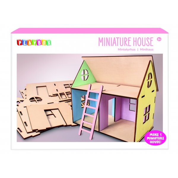 Pysselset - Miniatyrhus