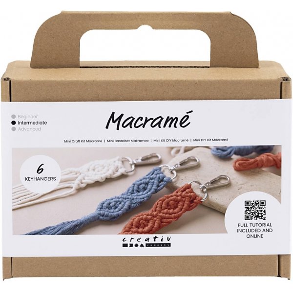 Mini DIY Kit Makramé - Nyckelringar Mini DIY Kit Makramé - Nyckelringar
