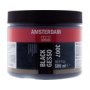 Gesso Amsterdam 500 ml - Svart