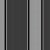 Grenada Markisestoff stripet - Gr/svart