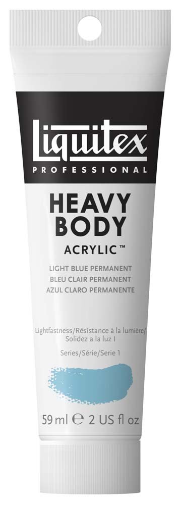 Akrylfärg Heavy Body Liquitex 59 ml - 770 Light blue permanent - Akrylfärger, Konstnärsfärger