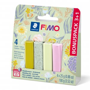 Fimo Soft 3+1 x 25g - Floral