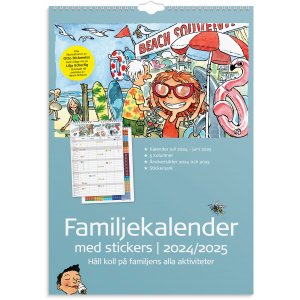 Familjekalender 24/25 - Stickers
