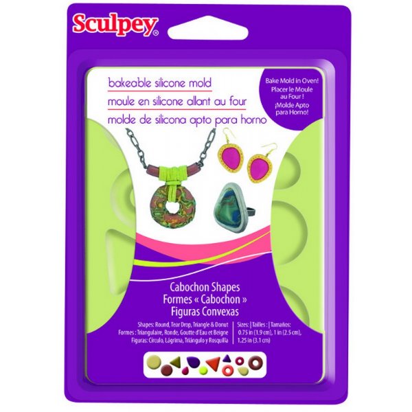 Sculpey Bakeable Mold - Cobochon