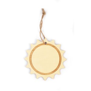 Träsmycke sol 12 cm för dekoration Träsmycke sol 12 cm för dekoration
