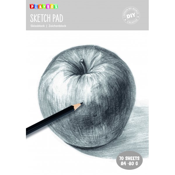 Skissblock A4 - 70 ark