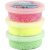 Foam Clay - lysegrn - neonpink - neongul - 3 x 14 g