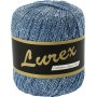 Lurex Garn - lysebltt - 25 g