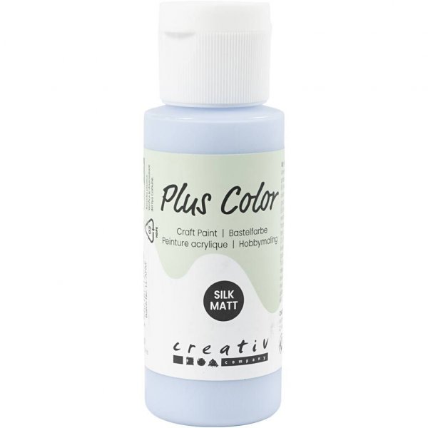Plus Color hobbyf�rg � Ljusbl�, 60 ml