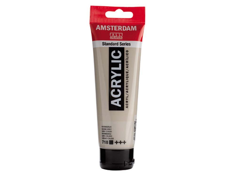 Amsterdam Akrylmaling 120 ml - Varm grå - Akrylfarver, Kunstnerfarver