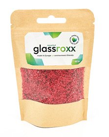 Glassgranulat i rött, 150 g Glassgranulat i rött, 150 g