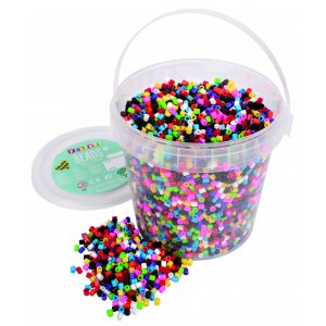 Rörpärlor 10-färgmix - 10000 st Rörpärlor 10-färgmix - 10000 st