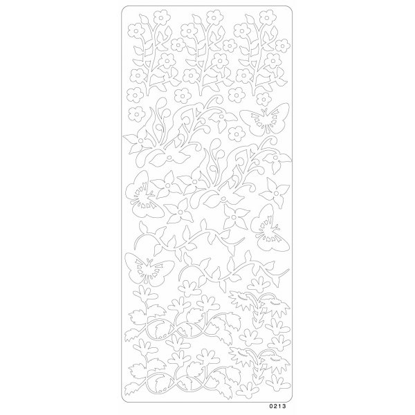 Peel off’s - Blommor/fåglar Peel off’s - Blommor/fåglar