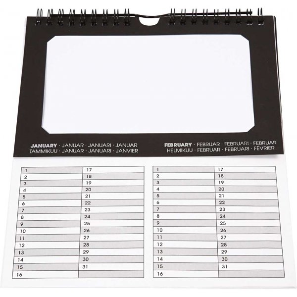 Evighetskalender - 19 x 23 cm - 6 st Evighetskalender - 19 x 23 cm - 6 st