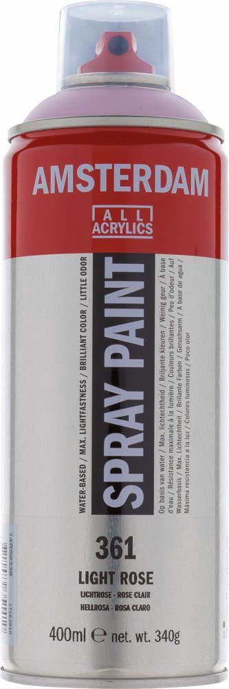 Amsterdam Spray 400 ml - Light Rose - Spraydåser, Spraymaling, Hobbyfarve