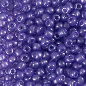 Rocaillepärlor 4 mm Lila 25 g Rocaillepärlor 4 mm Lila 25 g