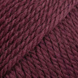 DROPS Alaska Uni Color garn - 50g - Blommevin (81) DROPS Alaska Uni Color garn - 50g - Blommevin (81)