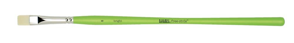Syntetisk pensel Liquitex Bright - nr. 8 - Akrylpensler, Pensler