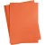 Farvet pap - orange - A2 - 180 g - 100 ark
