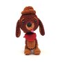 Amigurumi-kit för tax, 18 cm Amigurumi-kit för tax, 18 cm