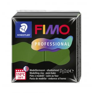 Modellera Fimo Professional 57 g - Bladgr�n