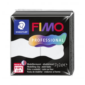 Modellera Fimo Professional 57 g - Vit