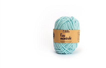 Ljusblå amigurumi bomullsgarn 27 g - ca 55 m Ljusblå amigurumi bomullsgarn 27 g - ca 55 m