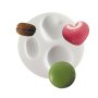 Mini silikonform för macarons, Ø 7 cm Mini silikonform för macarons, Ø 7 cm