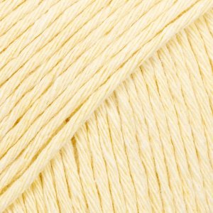 DROPS Cotton Light Uni Colour garn - 50g - Vanilj DROPS Cotton Light Uni Colour garn - 50g - Vanilj