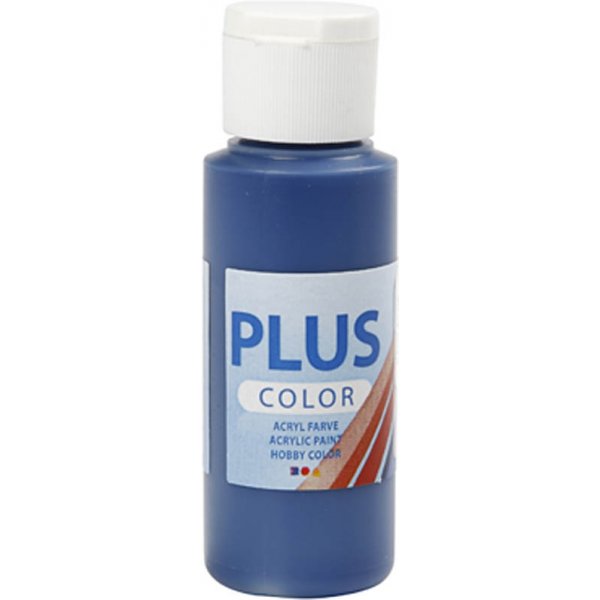 Plus Color Hobbyfärg - marinblå - 60 ml Plus Color Hobbyfärg - marinblå - 60 ml