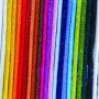 Satinsnor 2 mm - 50 meter - chokolade