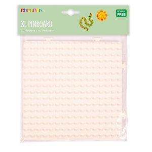 Pärlplatta XL byggbar kvadrat i bioplast Pärlplatta XL byggbar kvadrat i bioplast