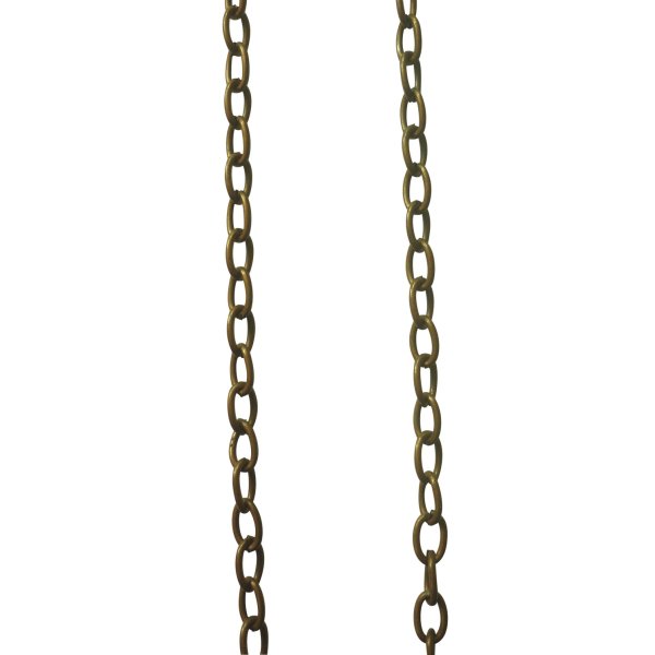Halskedja i brons med stora länkar 2 mm - 64 cm Halskedja i brons med stora länkar 2 mm - 64 cm