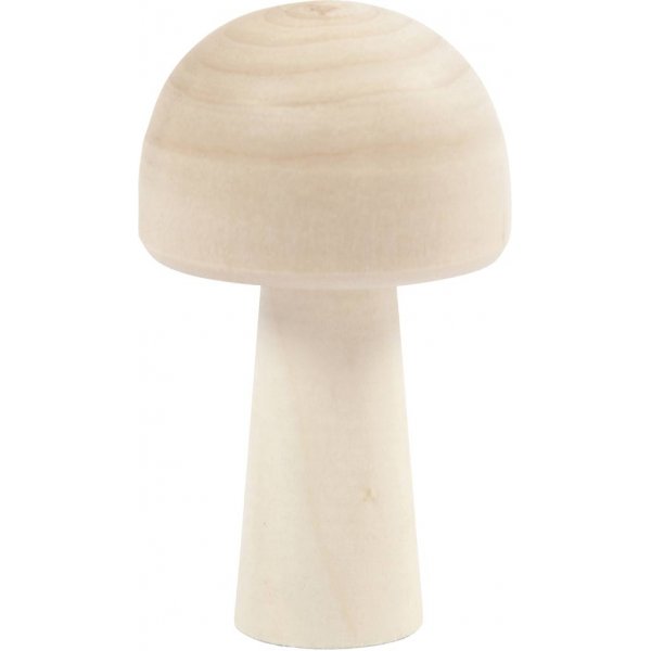 Svamp i trä - D2,9 cm - H5,2 cm - 3 st Svamp i trä - D2,9 cm - H5,2 cm - 3 st