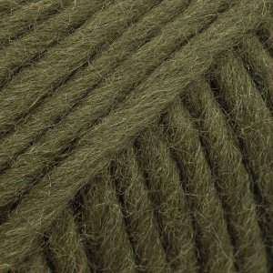 DROPS Snow Uni Colour garn - 50g - M�rk Mossgr�n