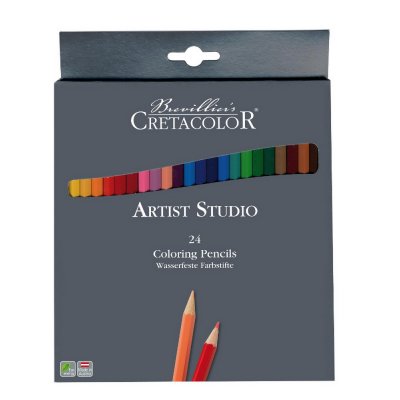 Frgpennset Cretacolor Artist Studio Line - 24 pennor