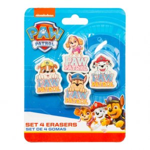 Paw Patrol - Suddgummi 4-pack