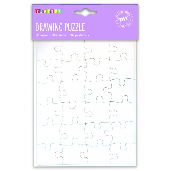 Pussel 205 x 145 mm - 16 st