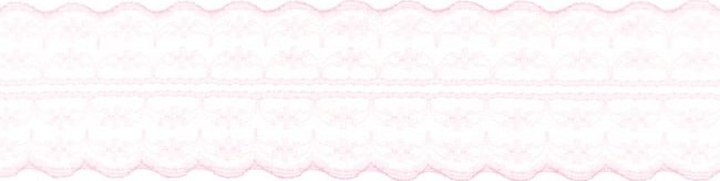 Blonder - Voile - rosa - Blonde, Bånd & dekorationsbånd, Tekstilbånd & snor