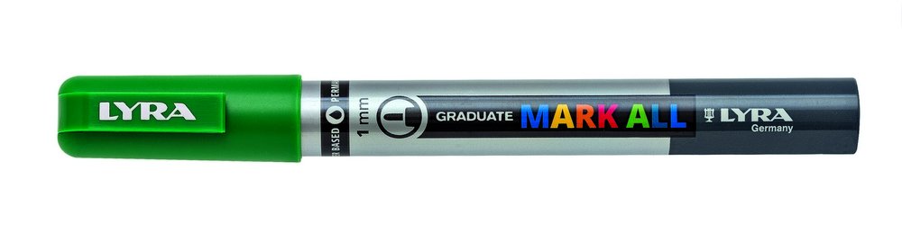 Mark All 1 mm Sap green - Lyra Mark All, Markers, Penner, Penner, fargestifter og blekk