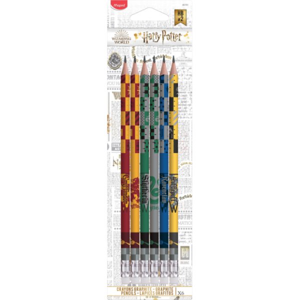 Harry Potter - Blyertspennor 6-pack