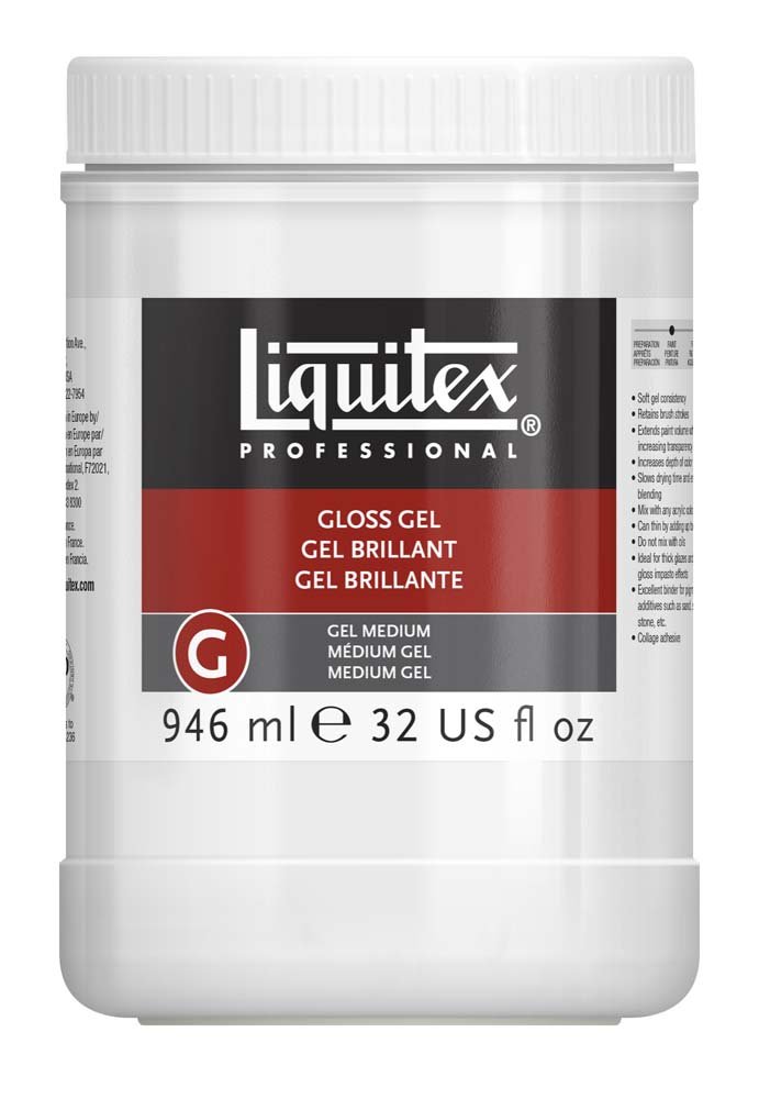 Blank gel Liquitex 946 ml - Akrylmedier, Malemedium, Lakk & malingsmedier