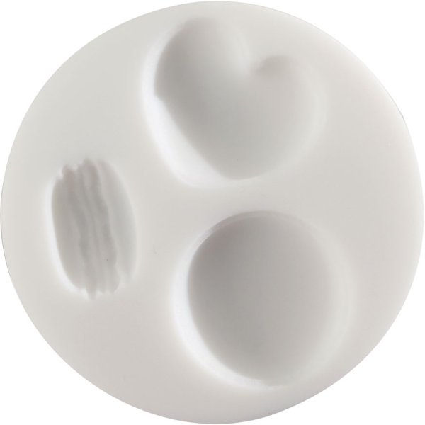 Mini silikonform för macarons, Ø 7 cm Mini silikonform för macarons, Ø 7 cm