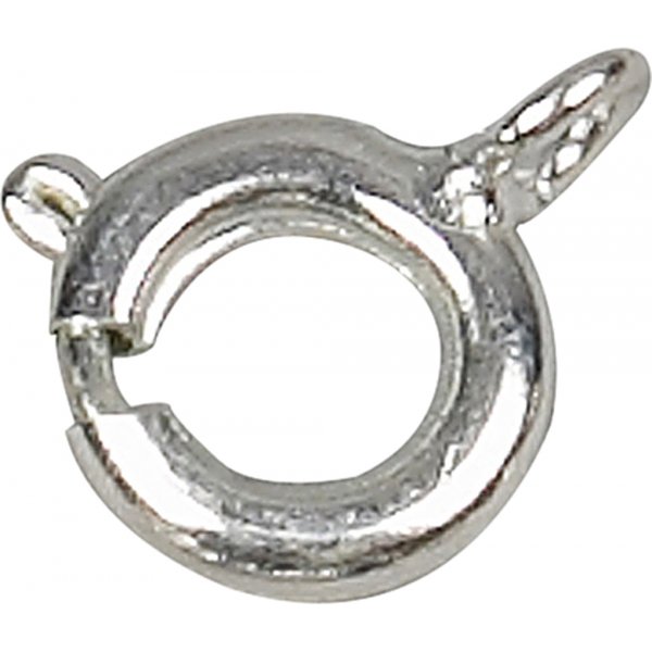 Fjäderlås - försilvrad - 100 st Fjäderlås - försilvrad - 100 st