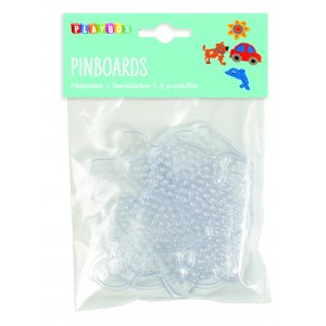 Plater hund, bil, fisk og blomst Plater hund, bil, fisk og blomst