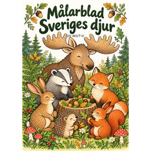 M�larblad - Sveriges djur