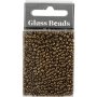 Rocaillepärlor 3 mm Bronze 25 g Rocaillepärlor 3 mm Bronze 25 g